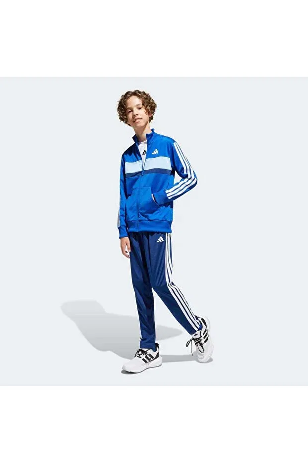 Детский спортивный комплект для девочек с принтом J 3s tiberio ts tracksuit set Adidas, Multicolor — фото 3