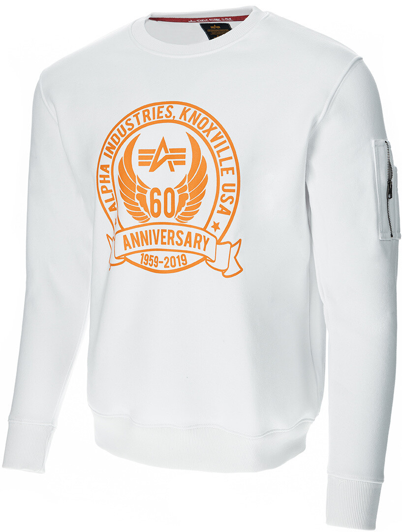 

Свитер Alpha Industries Anniversary, белый