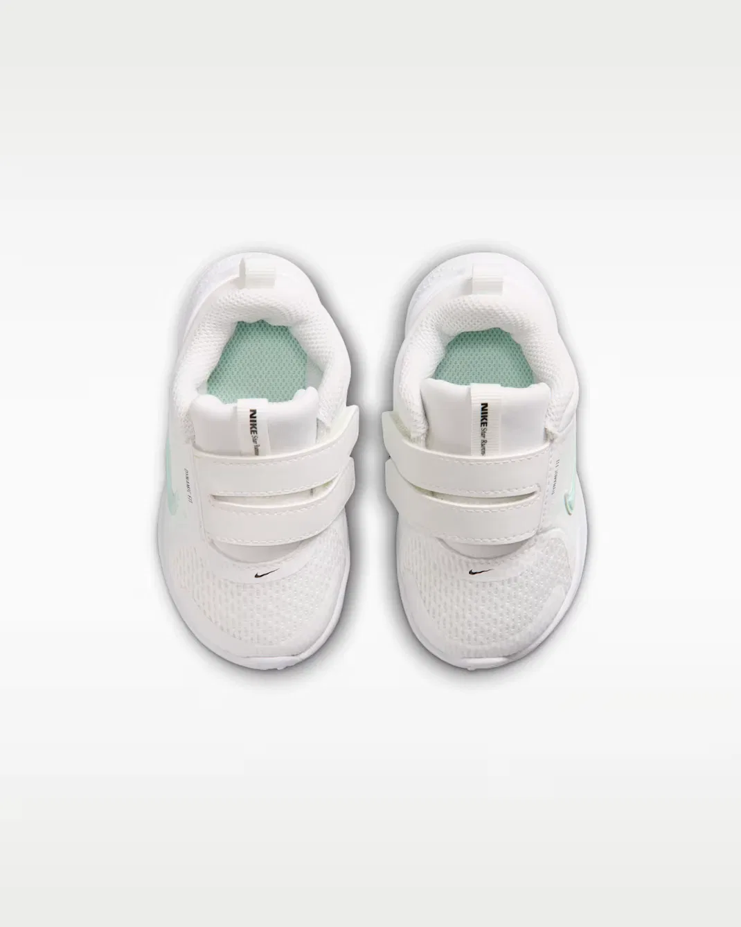 Детская/подростковая обувь Nike Star Runner 5, Summit White/Black/Barely Green/Arctic Green — фото 4