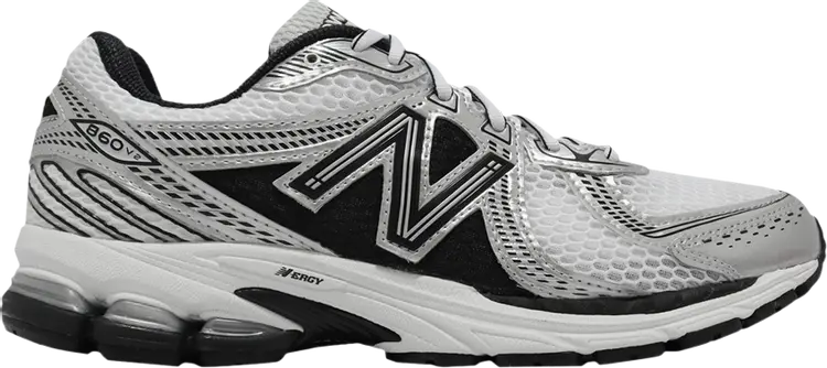 

Кроссовки New Balance 860v2 'Silver', серебряный, Серый, Кроссовки New Balance 860v2 'Silver', серебряный