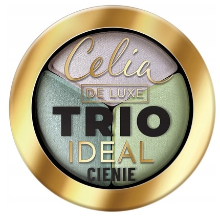

Прессованные тени для век Trio Ideal 302 4 г Celialuxe