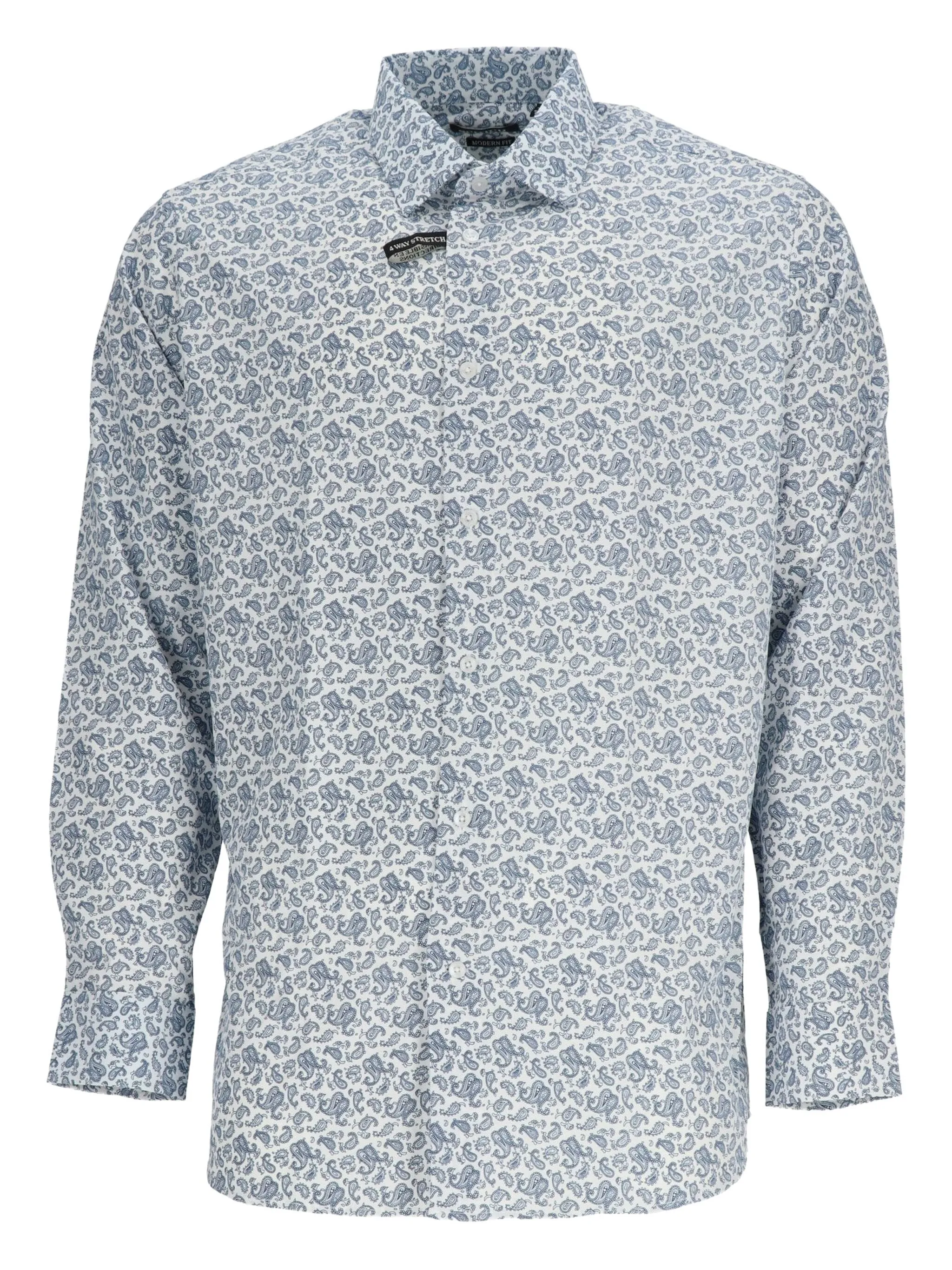 

Рубашка с принтом пейсли Scotch & Soda, белый