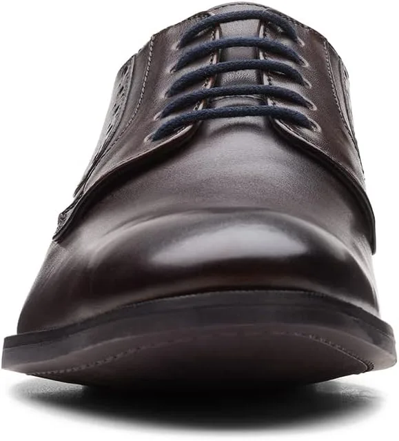 Мужские кожаные туфли Clarks Stanford Lace Clarks Cycle Systems, темно-коричневый — фото 3