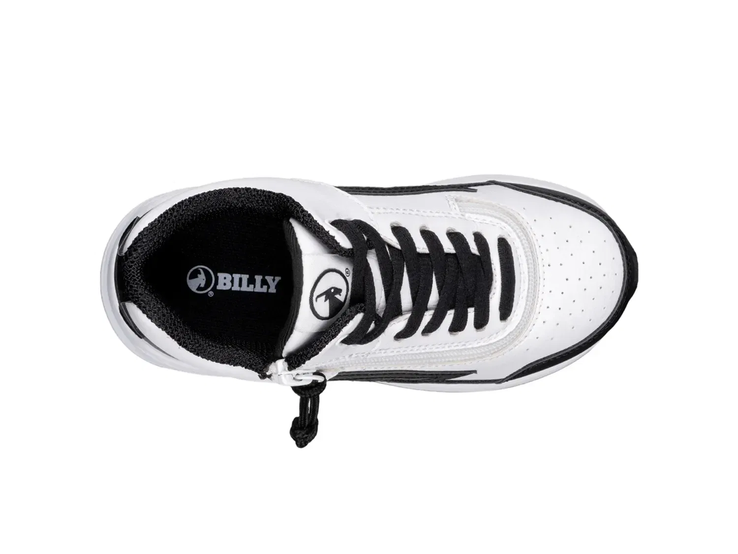 Кроссовки баскетбольные Goat Hoop Sneaker, BILLY Footwear, белый/черный — фото 4