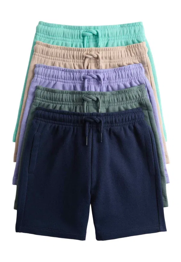 Шорты хлопковые 5 pack - shorts Marks & Spencer, темно-синий Mix