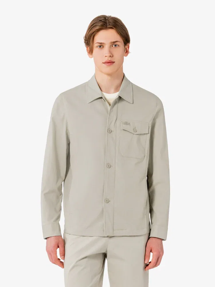 Куртка с застежкой-молнией LACOSTE, Beige — фото 4