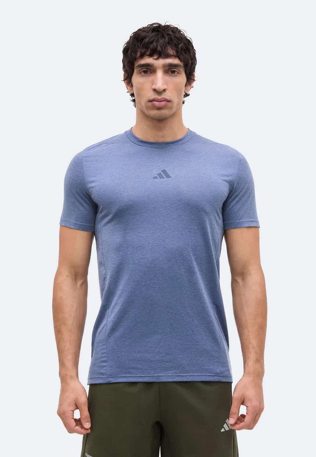 Спортивная футболка D4T для тренировок Adidas Performance, Preloved Ink Melange