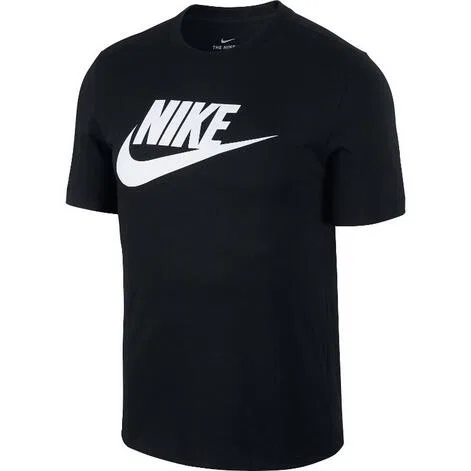 Мужская футболка с принтом SportSwear Nike, Schwarz Weiss