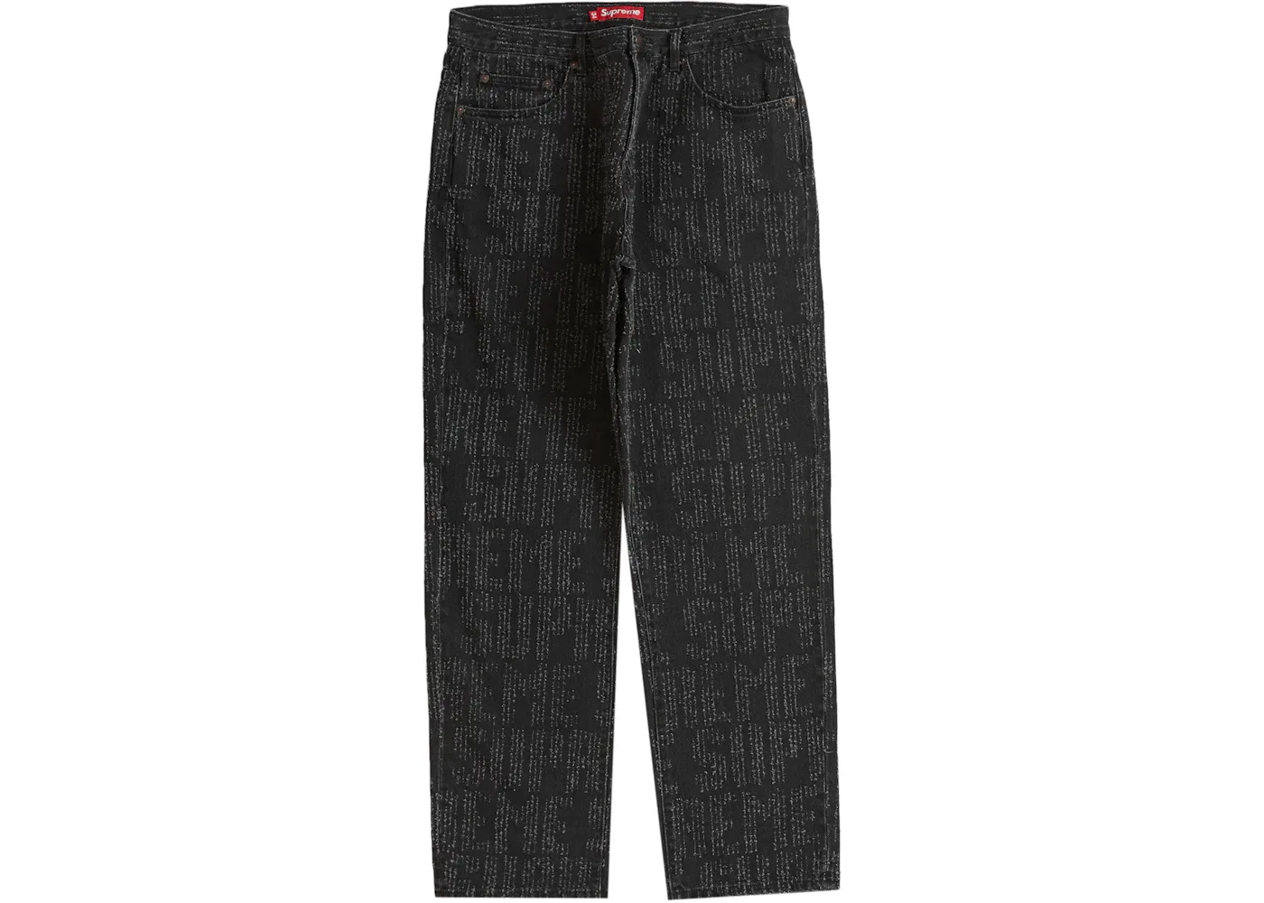 Мужские джинсы Washed Black Supreme, Washed Black