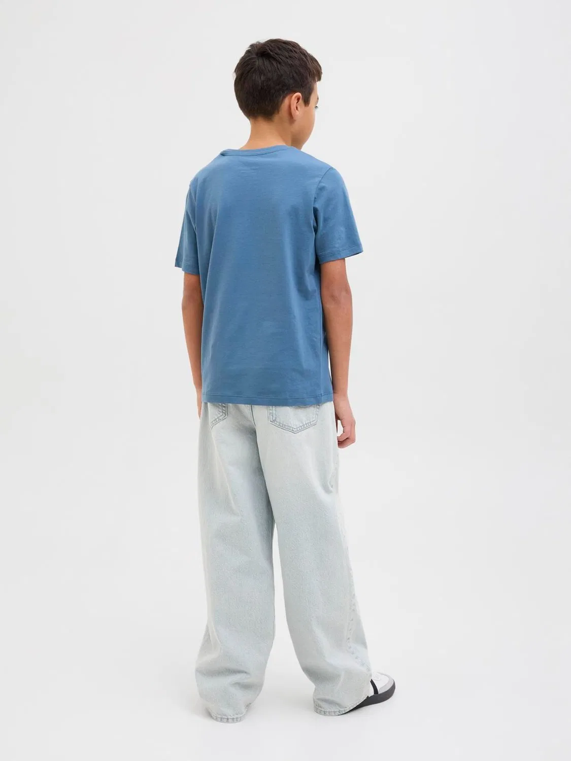 Джинсы свободного кроя Ron JACK & JONES JUNIOR, голубой — фото 4