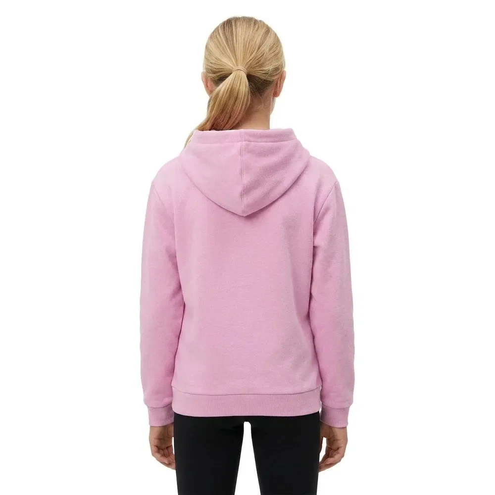 Детское худи для девочек с принтом Roxy Surf Feeling Roxy, Pink — фото 4