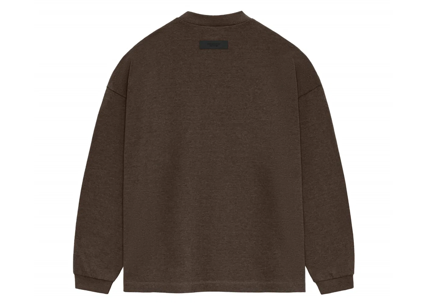 Мужская футболка с длинным рукавом Fear of God Essentials Core Collection Heavy L/S Tee Heather Wood — фото 2