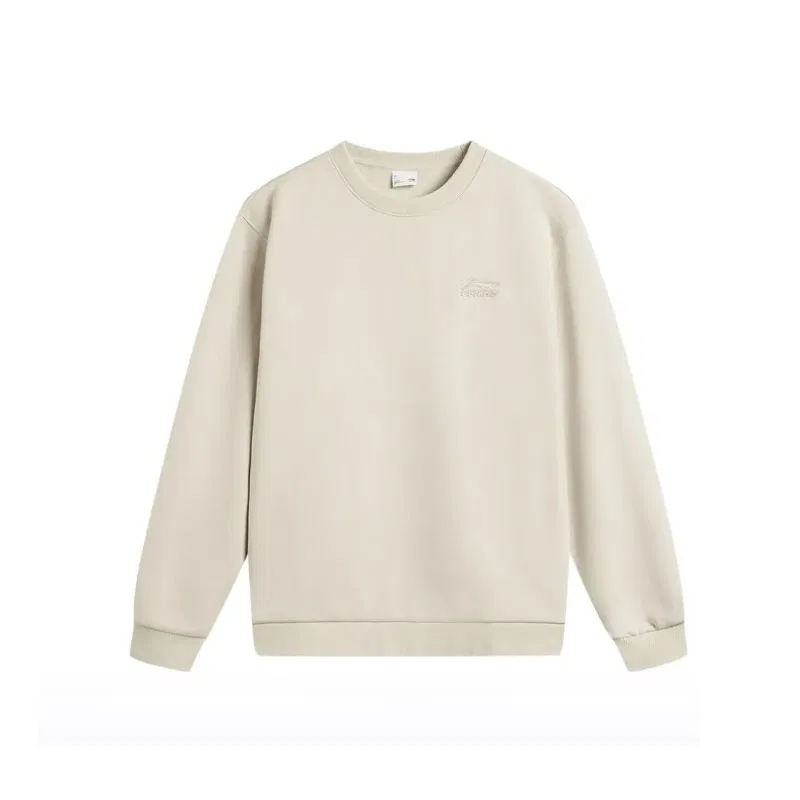 Детский спортивный комплект унисекс с круглым вырезом Mica Gray Top+Black Pants Li-Ning — фото 3