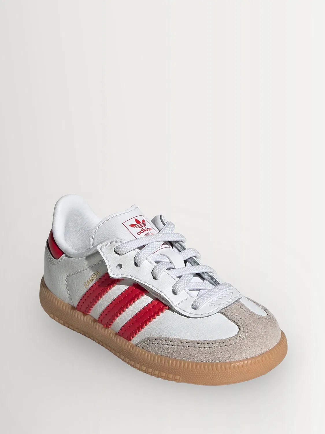 Кроссовки Samba OG, adidas Originals, белый/красный/серый — фото 2
