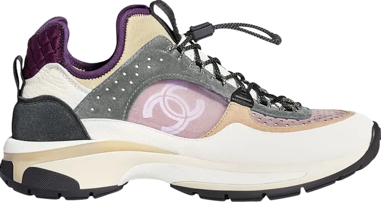 

Кроссовки Chanel Wmns Sneaker White Grey Purple, белый