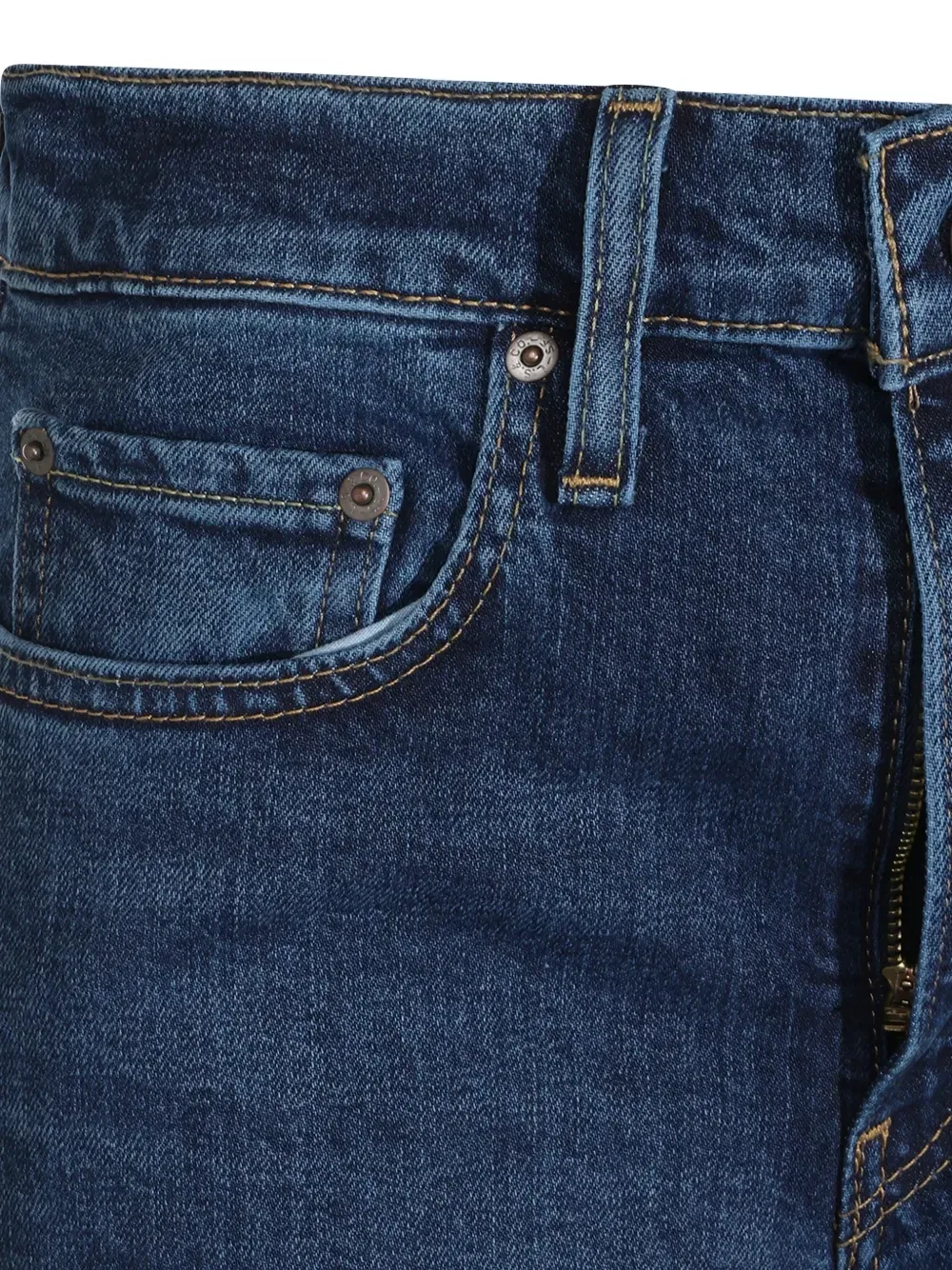 Широкие джинсы 728 Levi's, синий — фото 3