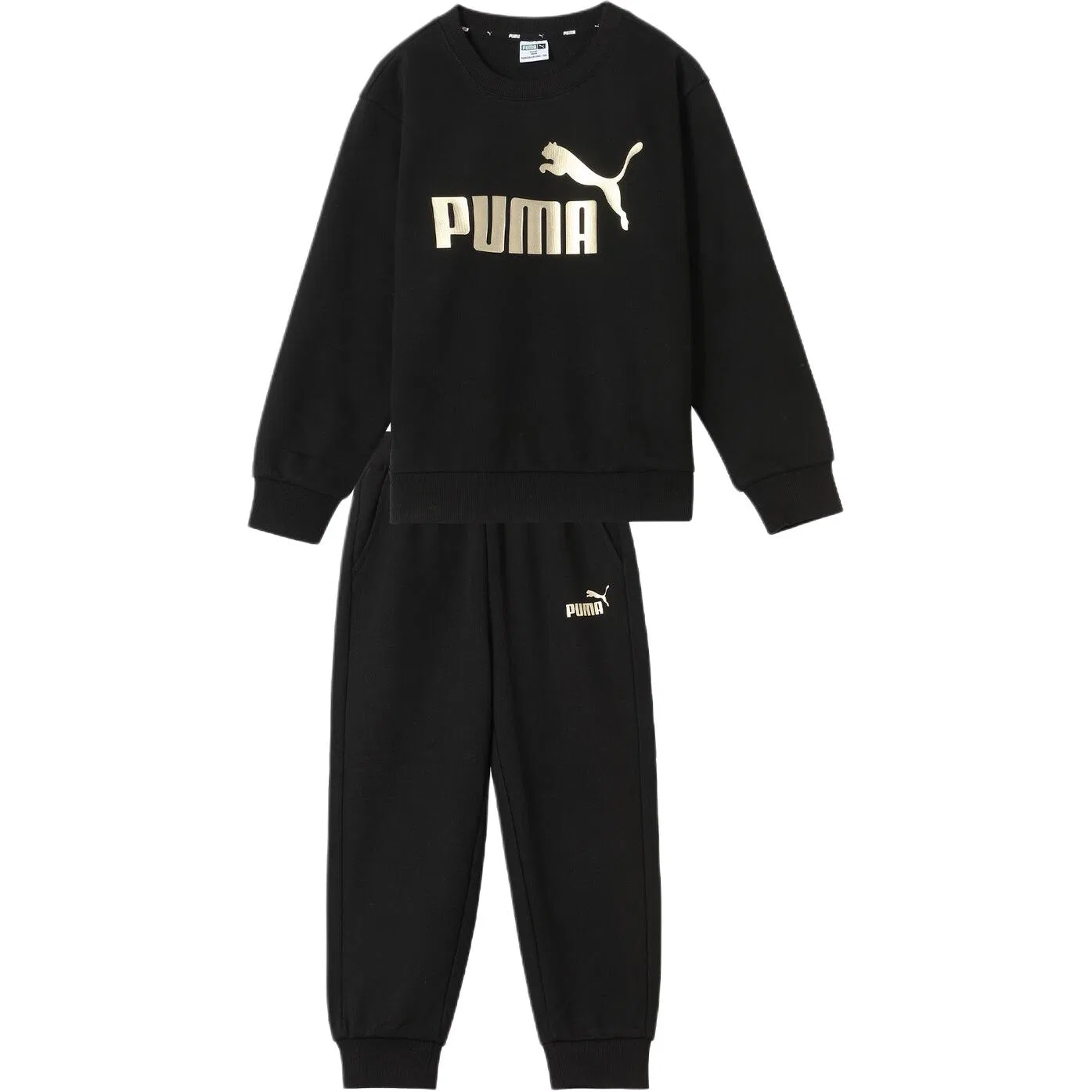 Детский комплект из 2 предметов PUMA, Black-01