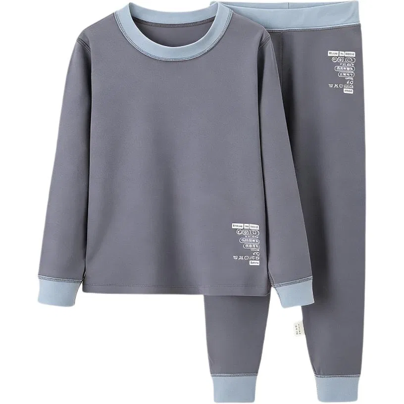 Детское термобелье Unisex Thermal Sets Cotton Gene, Medium Gray