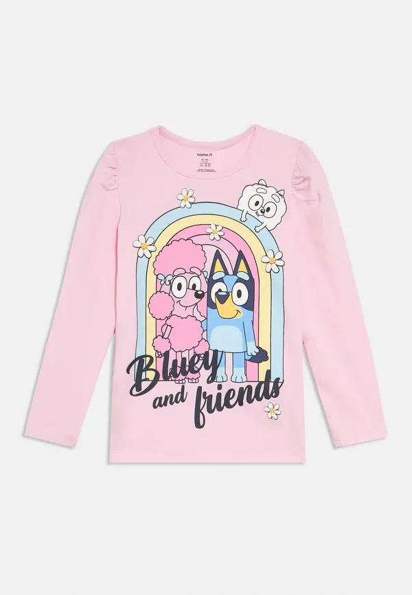 Футболка с принтом Bluey Long sleeved top Name It Pirouette
