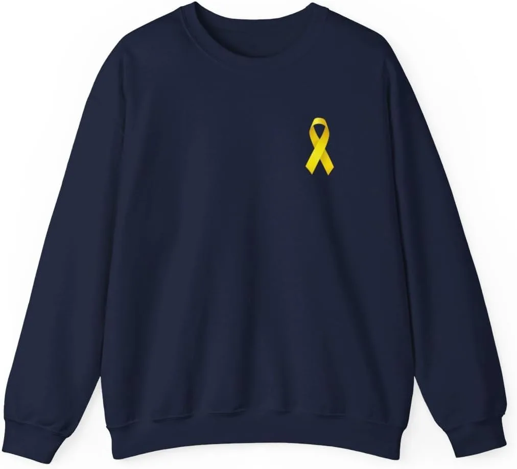 

Свитшот Jewselry Support Israel с желтой лентой