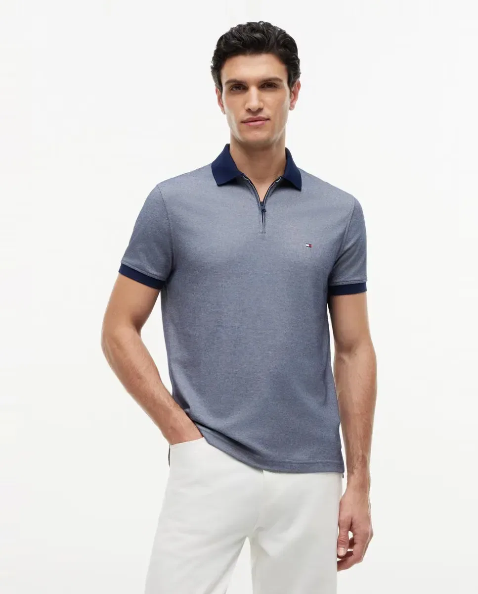 Мужское поло с коротким рукавом Performance Tommy Hilfiger, Azul Marino