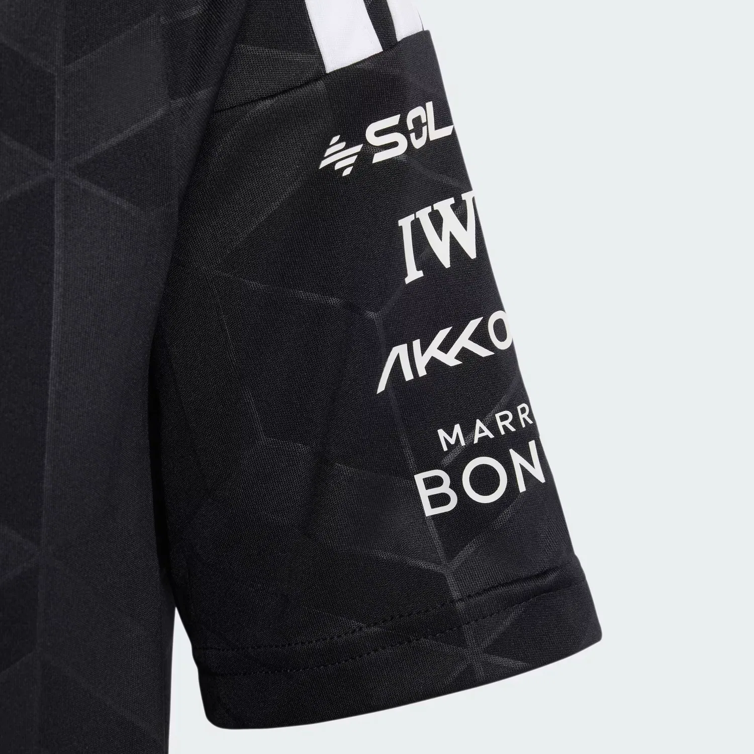 Детская футболка приталенного кроя Mercedes-AMG Petronas Formula 1 Team Driver Jersey Adidas Performance, черный — фото 4
