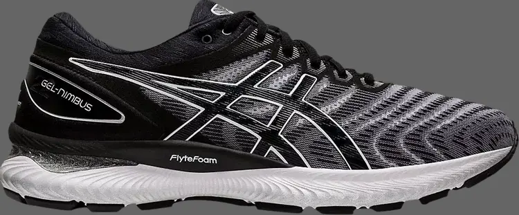 

Кроссовки gel nimbus 22 'white black' Asics, черный