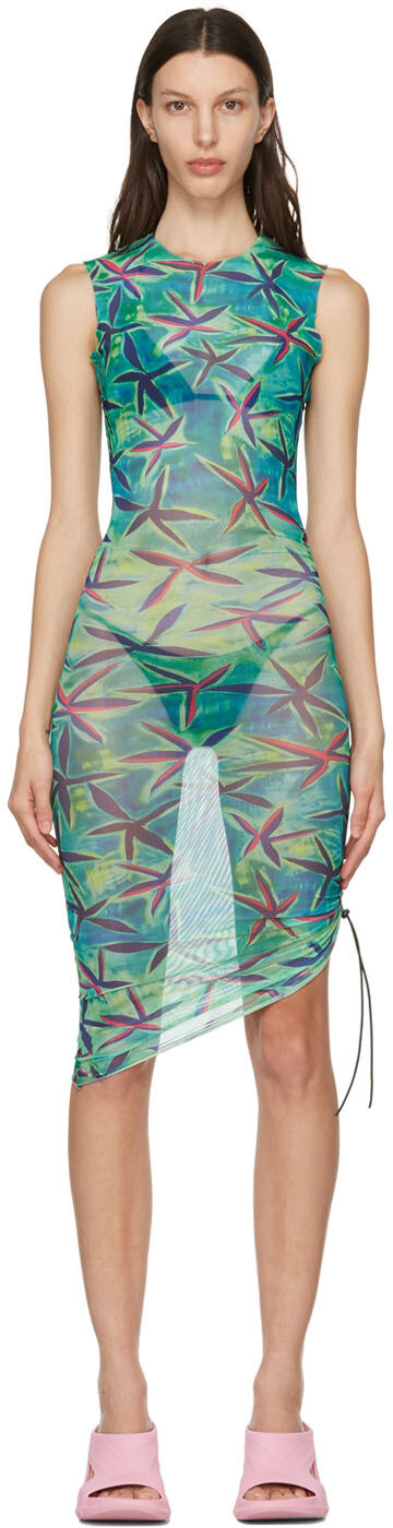 

Зелено-синее платье Heatwave Louisa Ballou, Зеленый, Зелено-синее платье Heatwave Louisa Ballou