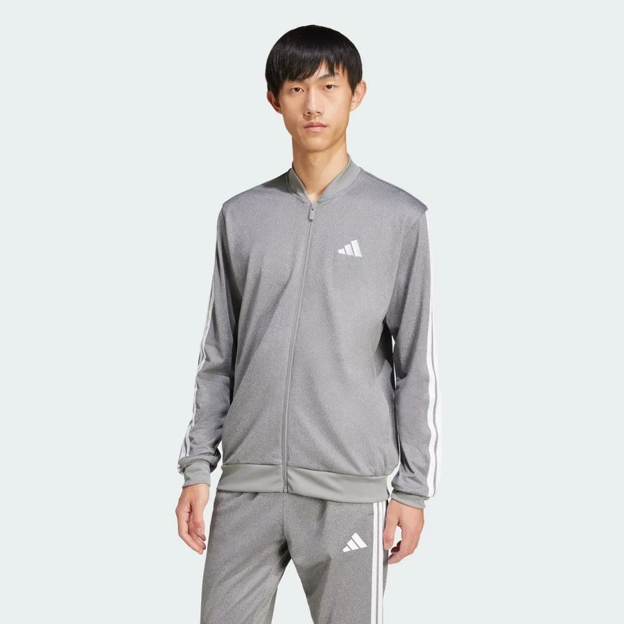 Кофта с длинным рукавом adidas Sportswear JI8846 Tricot Regular-Fit Mélange, Черный