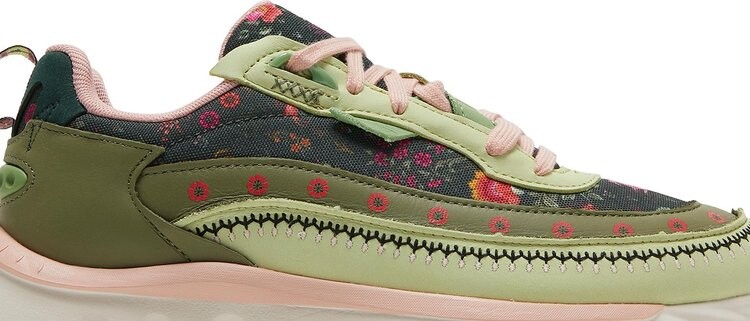 Кроссовки Puma Liberty of London x Wmns Wild Rider 2 Floral, зеленый — фото 2