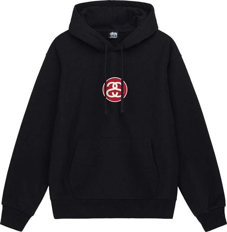 

Худи Stussy SS-Link Hoodie 'Black', черный