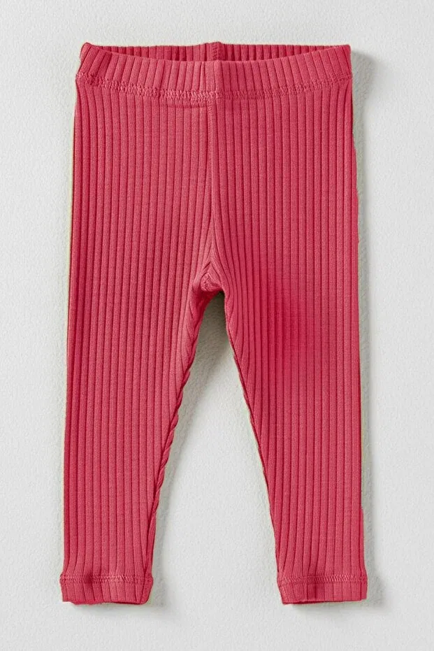 Детские леггинсы для девочек хлопковые Perendi, Dried Rose
