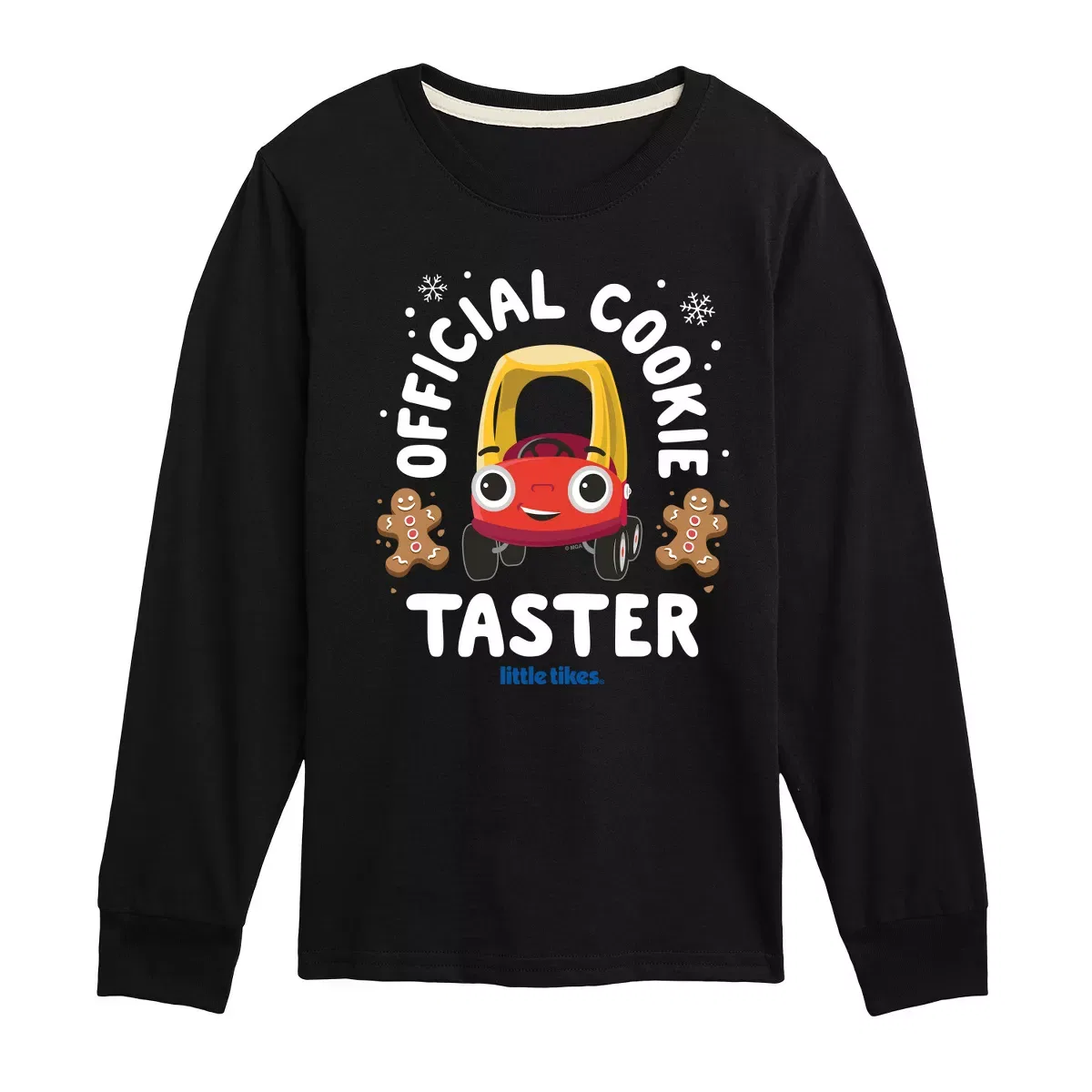 Детское футболка с длинным рукавом с принтом Little Tikes, Black