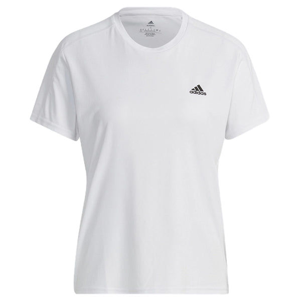 

Футболка run it running t-shirt 'white' Adidas, белый