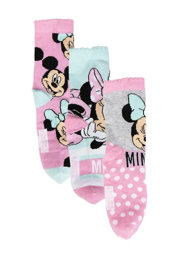 Набор из 3 носков с Минни Маус Disney, мультиколор