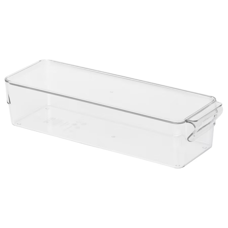 

Контейнер Ikea Klippkaktus Storage, полупрозрачный, 32x10x8 см