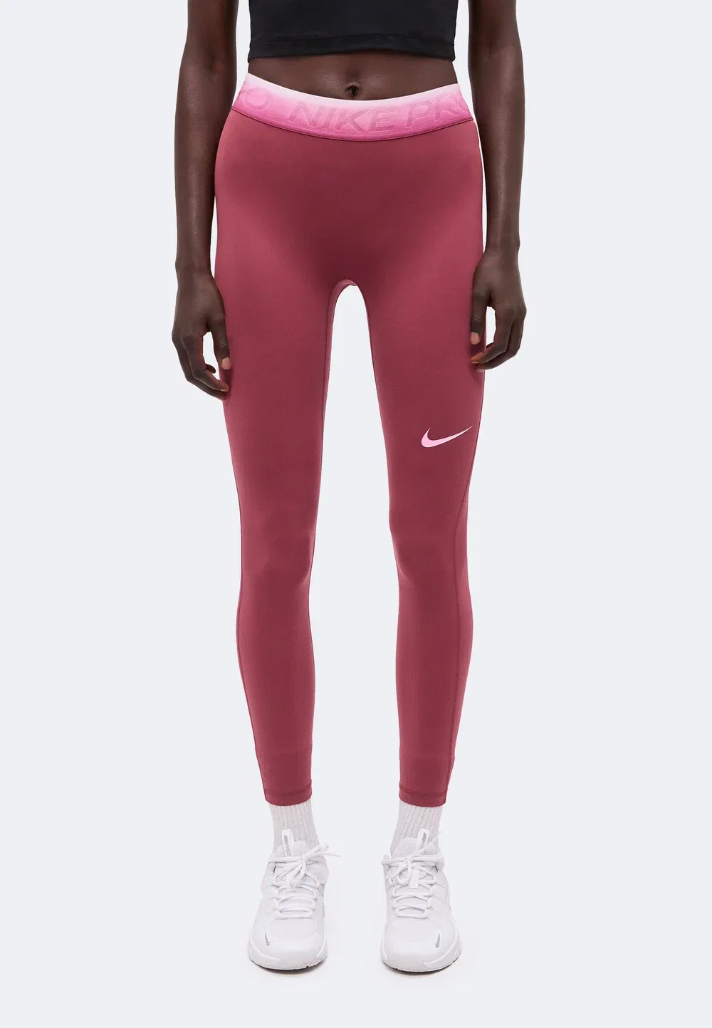 Обтягивающие леггинсы 7/8 Nike Performance, Pink Smoke/Pink Rise