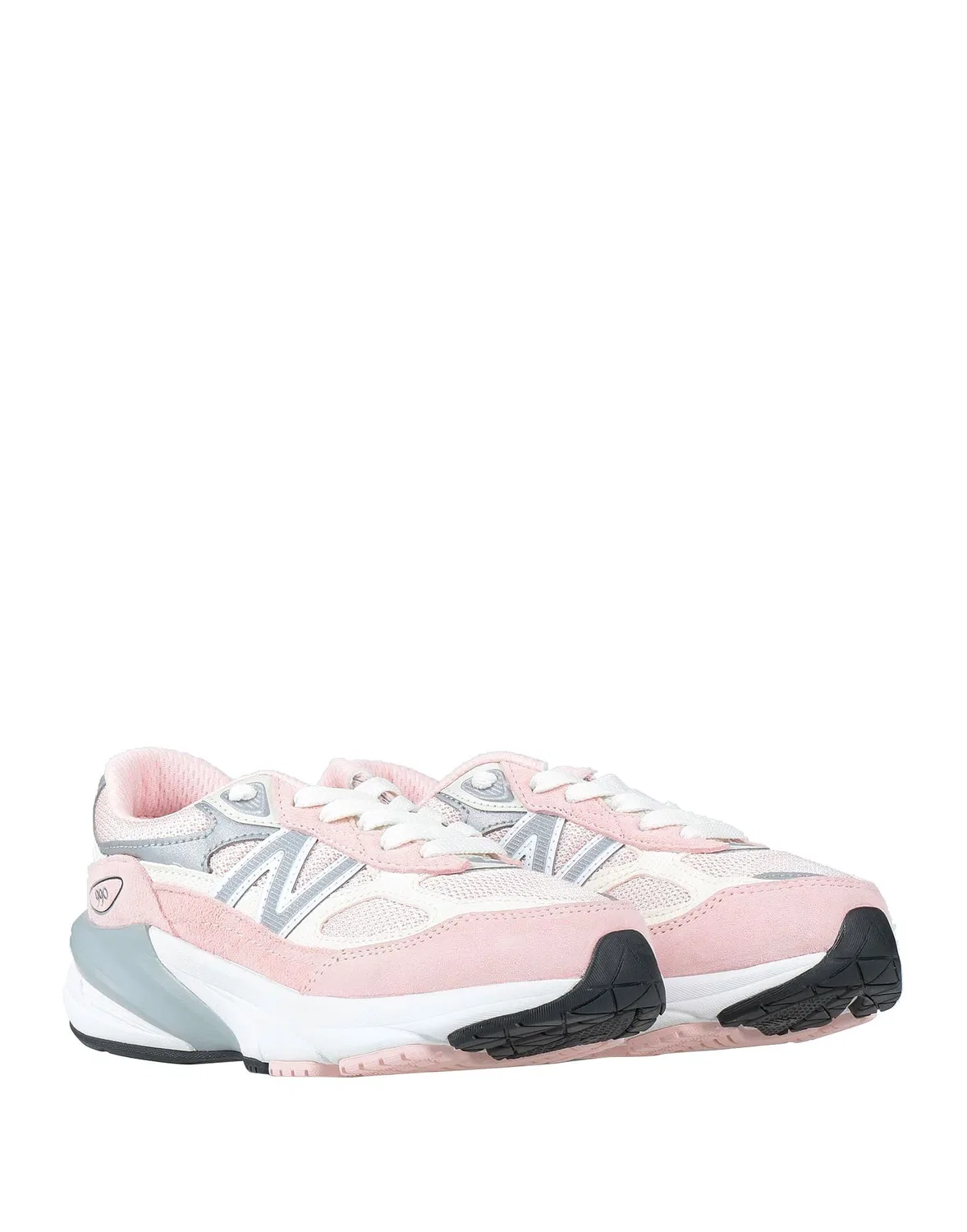 Детские кроссовки для девочек на шнуровке 990 Fuel Cell Core New Balance, Light Pink — фото 2