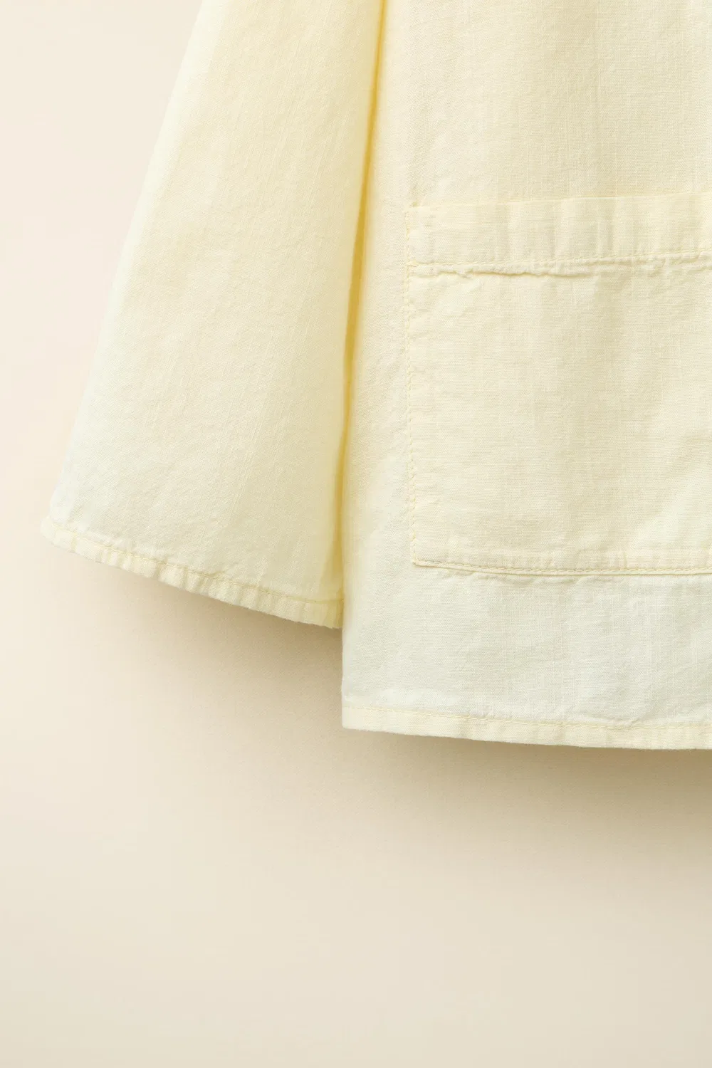 Плиссированная рубашка, созданная в сотрудничестве Caramel London и Zara, Lime — фото 4