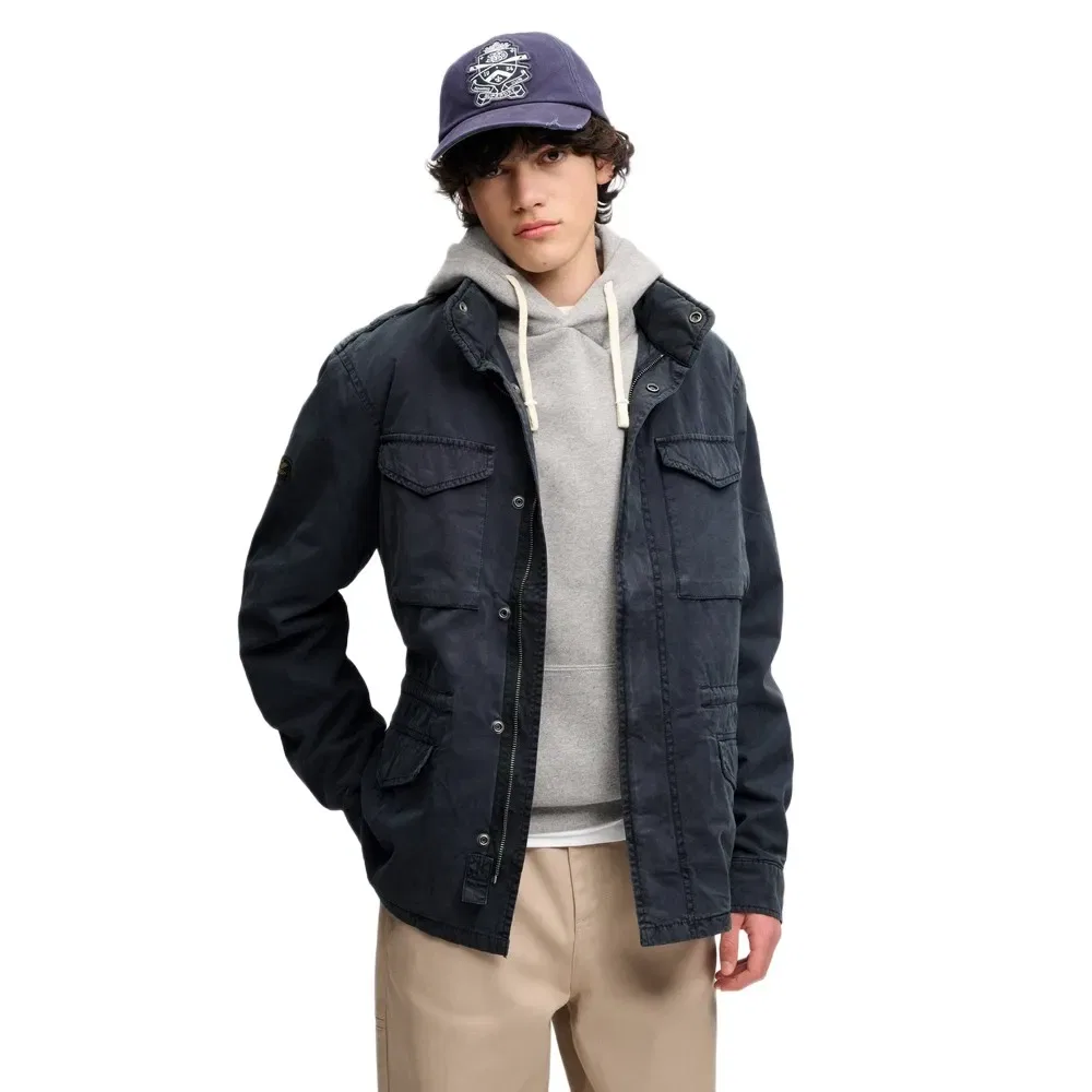 Мужская куртка из хлопка M65 Superdry, Grey