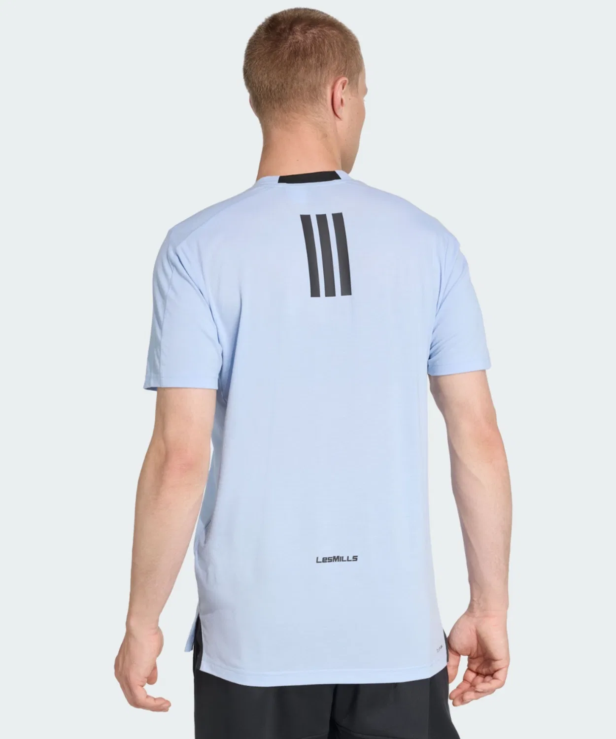 Мужская футболка с принтом Les Mills Adidas, Blue — фото 2