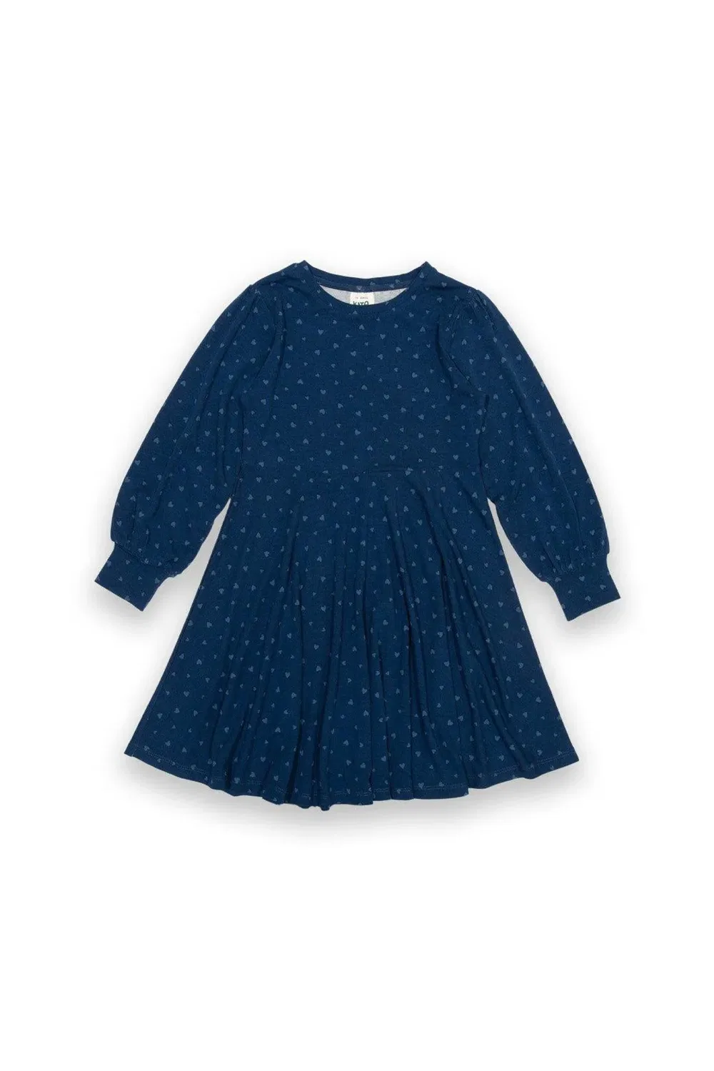 Детское платье-трапеция Little Hearts Kite, Navy