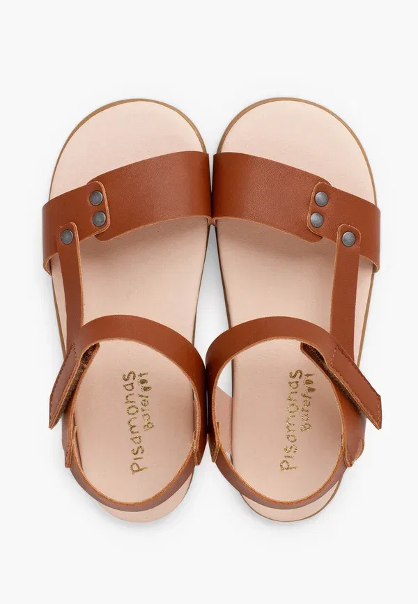 Сандалии Pisamonas Baby shoes Leather, коричневый — фото 3