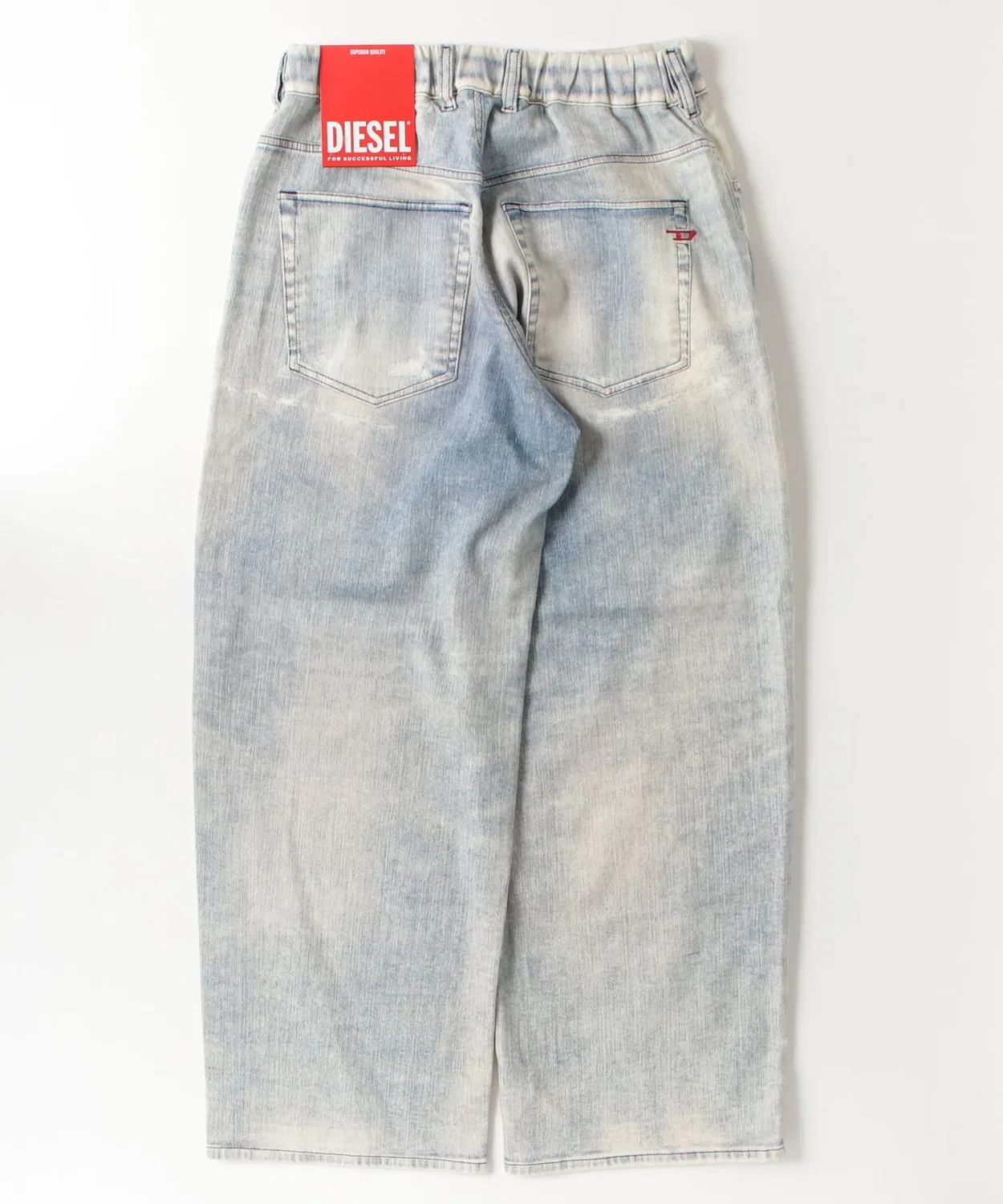 Мужские джинсы-джоггеры с принтом 2097 D-ENIM-M-BW JOGG DIESEL, Indigo Blue — фото 3