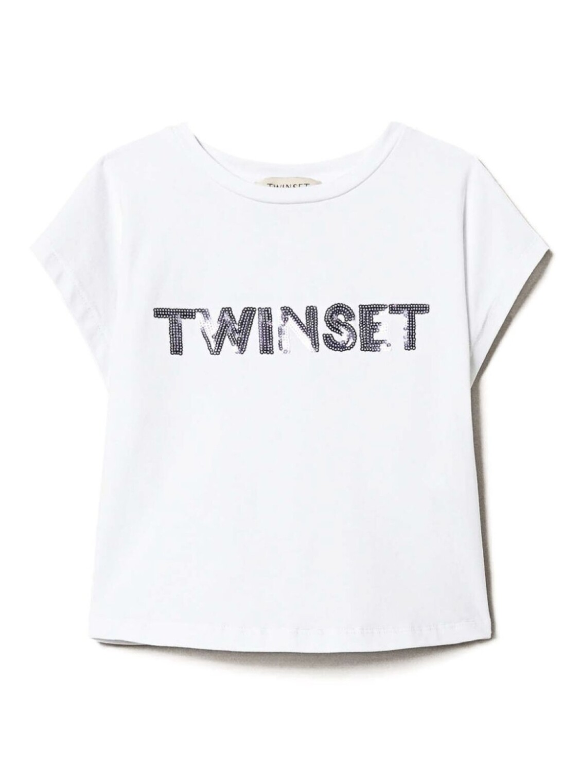 

TWINSET Kids футболка с логотипом, белый