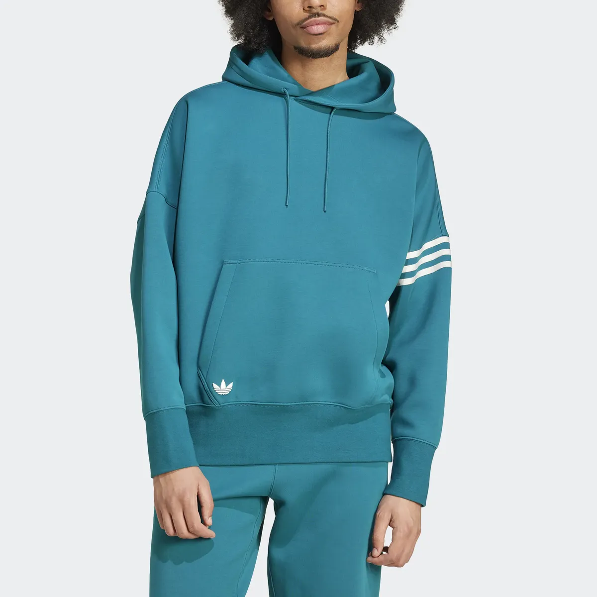 

Толстовка Adidas Originals с капюшоном "NEW C HD", цвет Legacy Teal