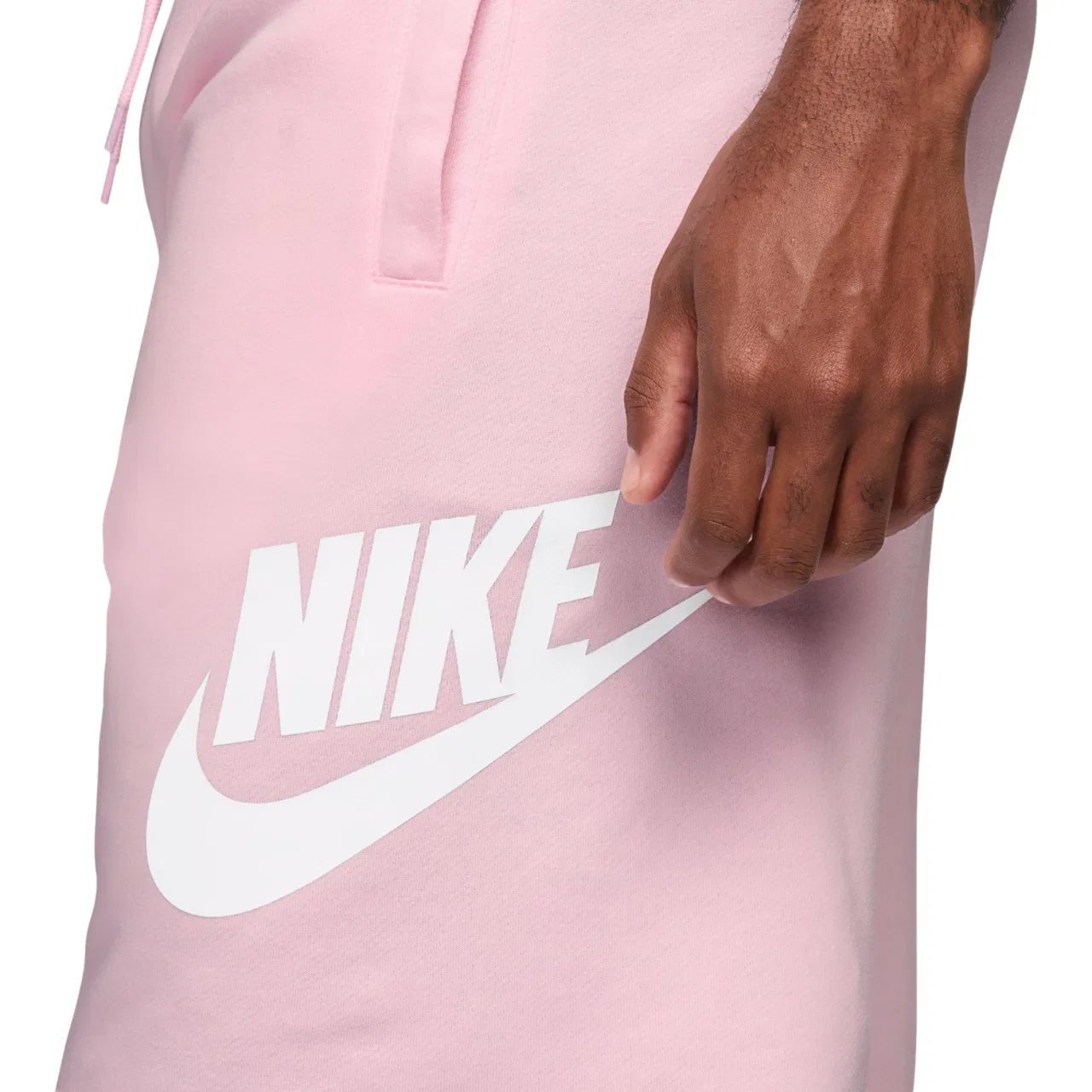 Шорты мужские Club Alumni FT Nike, розовый — фото 4