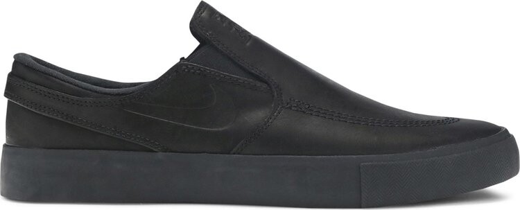 

Кроссовки Nike Leo Baker x Stefan Janoski Slip 'Orange Label', черный, Черный;серый, Кроссовки Nike Leo Baker x Stefan Janoski Slip 'Orange Label', черный