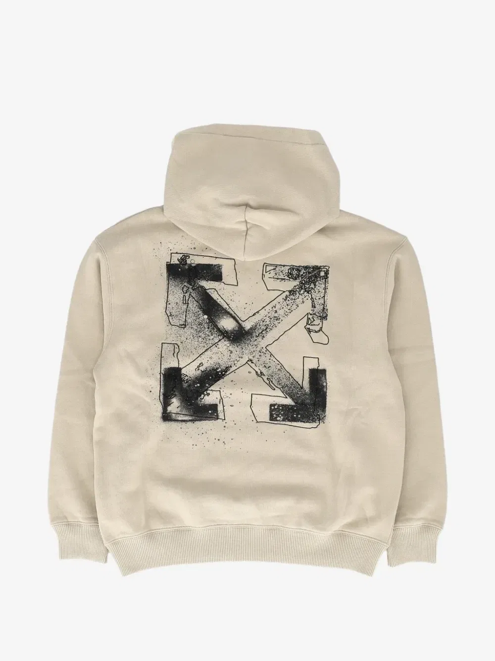 Толстовка с длинными рукавами OFF-WHITE, бежевый — фото 2