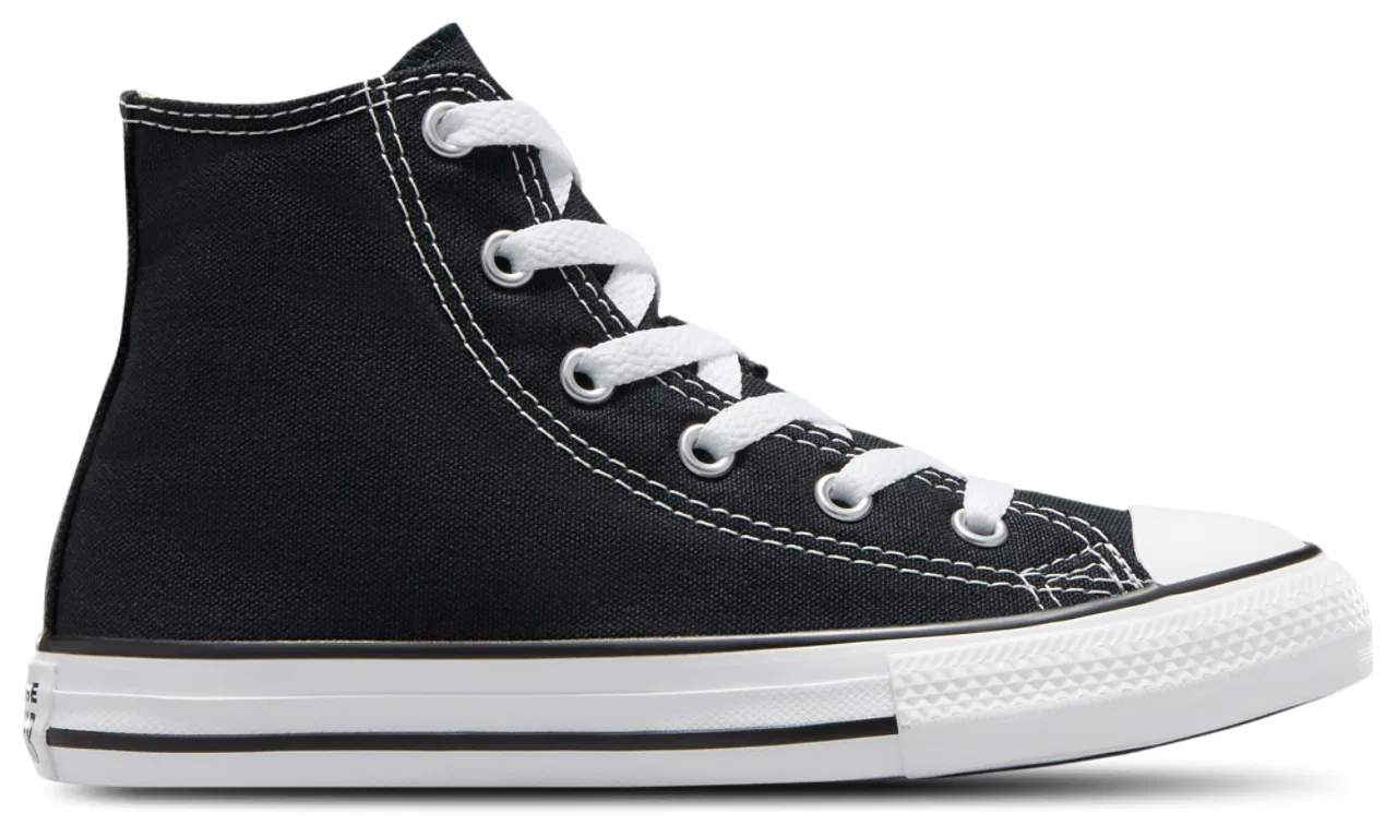 Кеды для мальчиков All Star High Top Converse, белый/черный — фото 3